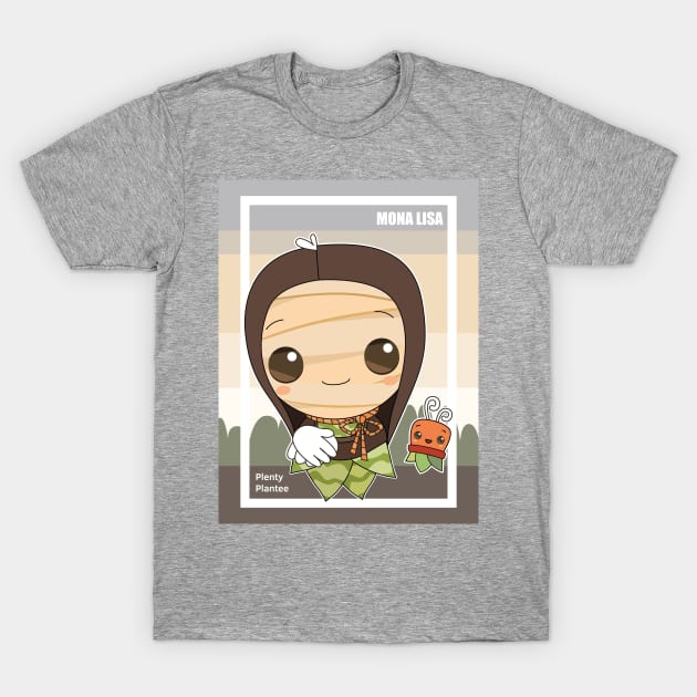 Arty-Plantee Mona Lisa T-Shirt by Plenty Plantee